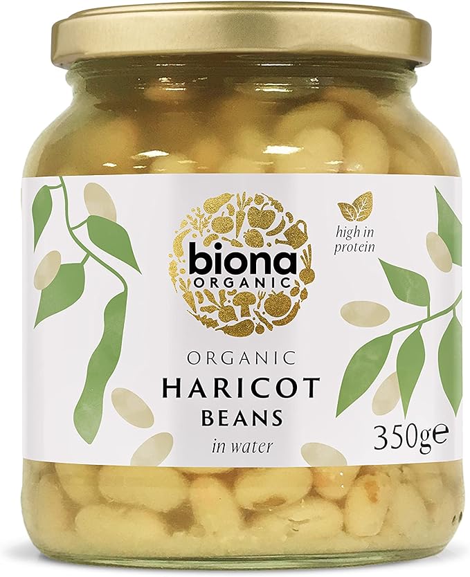 biona organic haricot beans, 350 g (pack of 6)